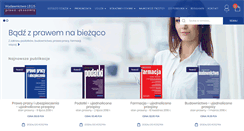 Desktop Screenshot of legis-wydawnictwo.pl